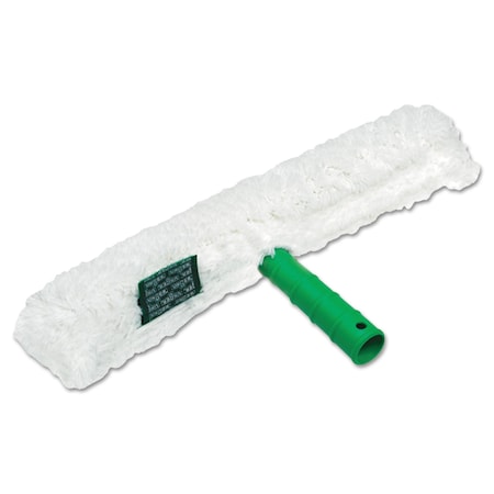 Unger Original Strip Washer w/Green Nylon Handle, White Cloth Sleeve, 10" WC250